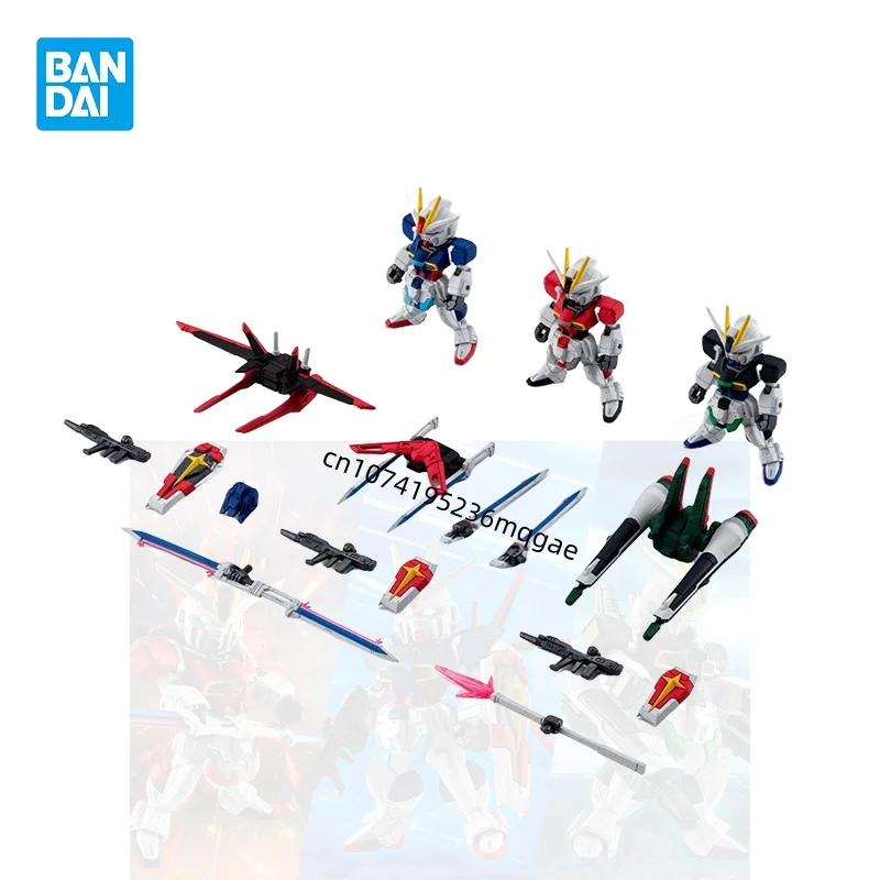 

In Stock Bandai Candy Toy FW GUNDAM CONVERGE Impulse Gundam Anime Action Model Height 5.5 cm Collections Ornaments Gift Original