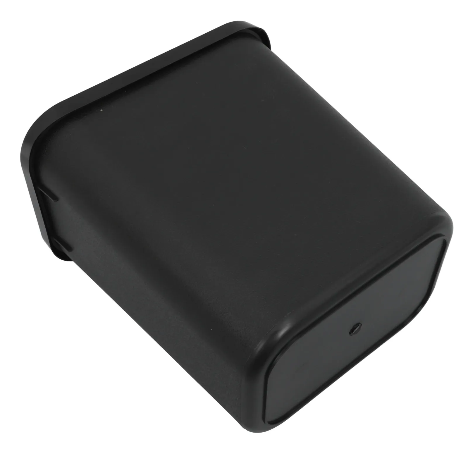 

Small Square Thickened Plastic Trash Bin for Bathroom Kitchen Bedroom Hotel Room Office Dorm Rv Indoor Use Slim Design Compact