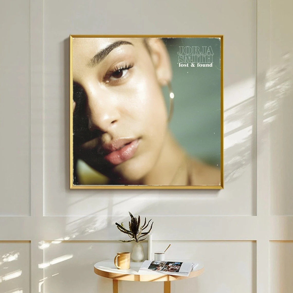 Jorja Smith Lost & Found Music Album Poster Canvas Art Print Home Decor Wall Painting ( No Frame )