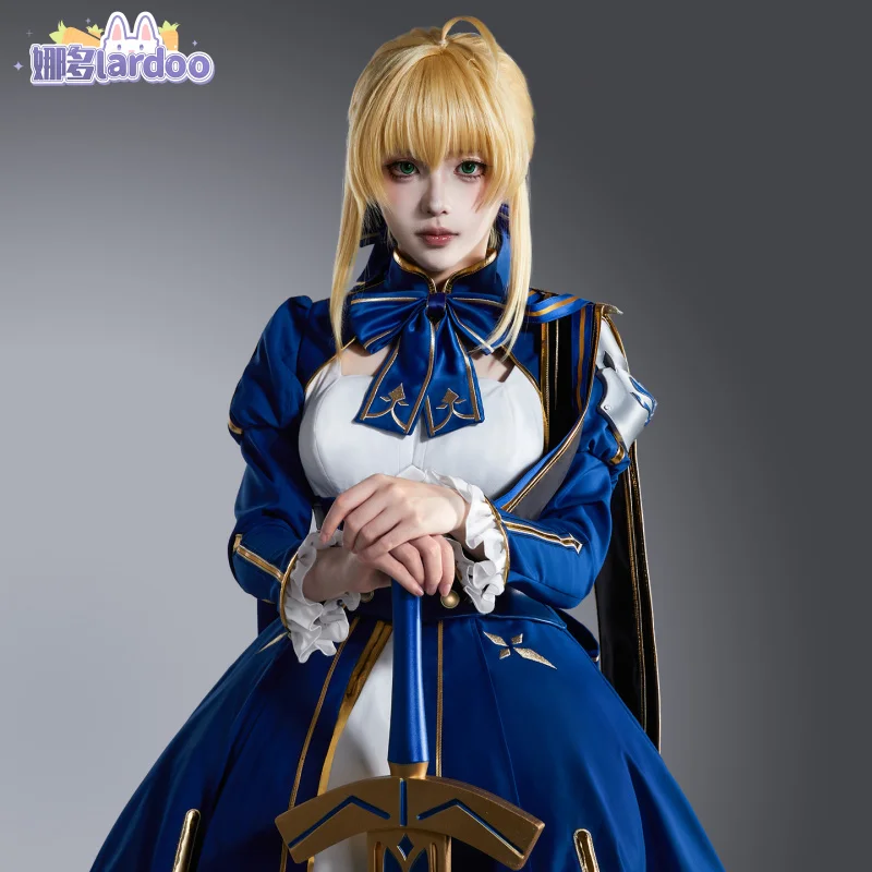

Saber Cosplay Costume Game Honkai: Star Rail x Fate Uniform Halloween Carnival Party Christmas Play Role Clothes Clothing