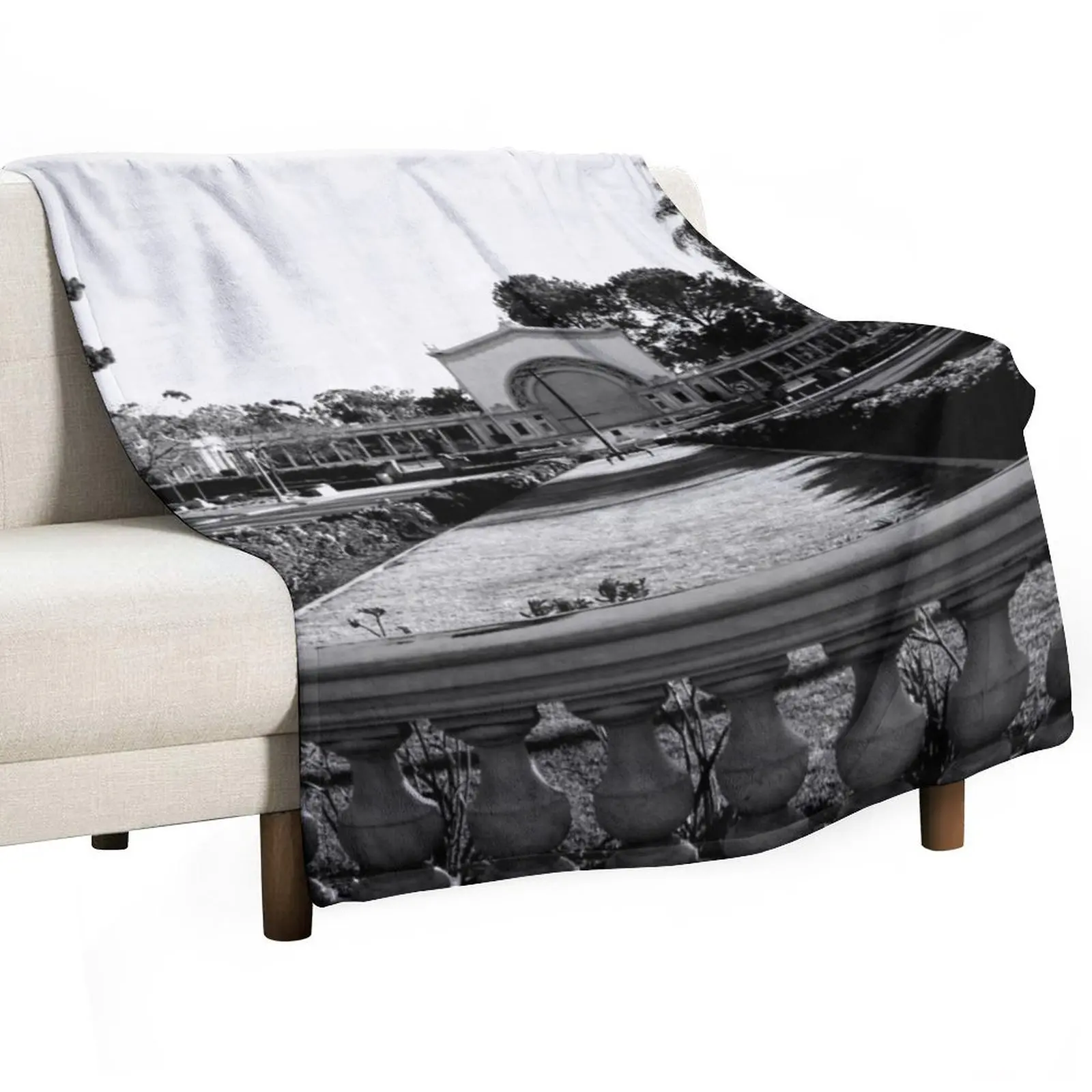 

San Diego Down Town Throw Blanket For Sofa Thin for sofa cosplay anime Summer Blankets