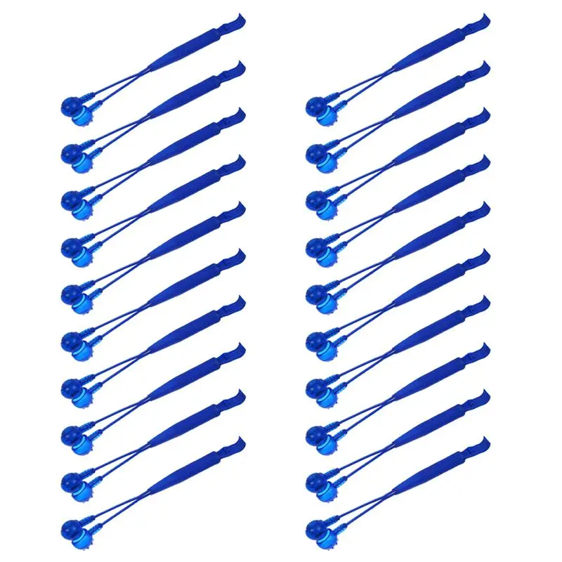 

Массажер-чесалка для спины A61P 20X, пластиковый, синий, 2-в-1, магнитный, с молоточком