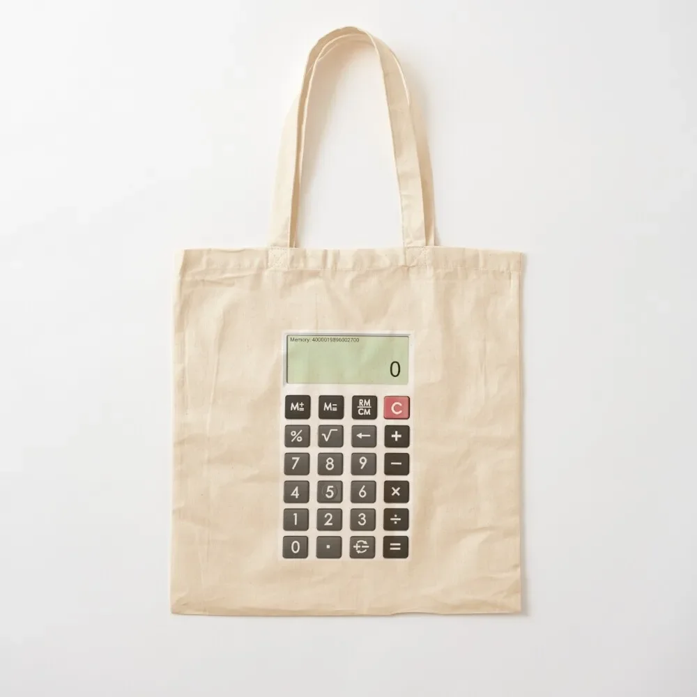 Calculator Tote Bag Big bag Beach bag shopper women