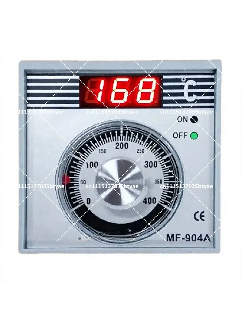 SKG MF904A Digital Temperature Controller with SSR Relay, K0-300°C / K0-400°C for Food Oven, Compatible with 24V/110V/220V/380V