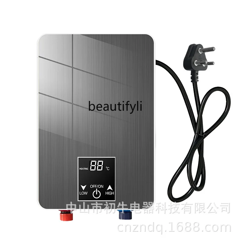 Padrão dos EUA padrão europeu e padrão britânico aquecedor de água elétrico instantâneo pequeno chuveiro de aquecimento rápido temperatura constante