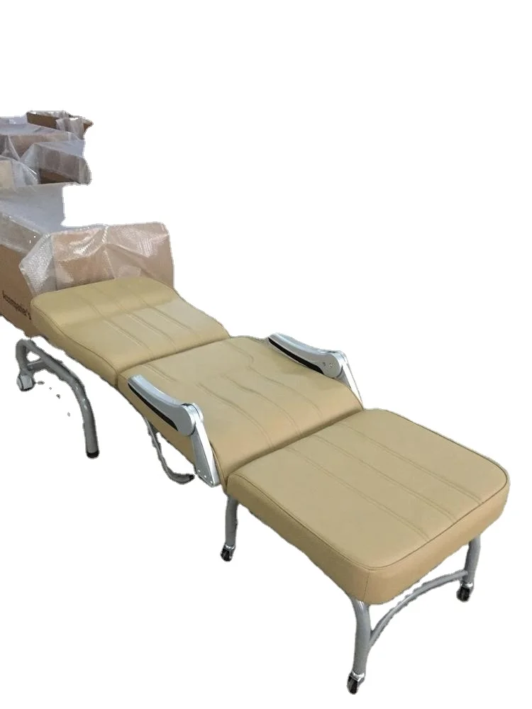 RC-H221 Luxury hospital medical escort recliner and bed patient hospital furniture commercial furniture