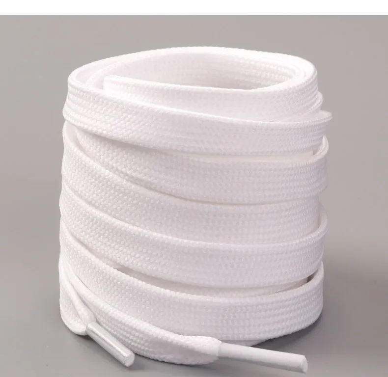 1 Paar solide, flache Schnürsenkel für Sneaker, Canvas-Schuhe, Damen- und Herrenschuhe, 21 Farben, Breite 0,8 cm, klassische Schnürsenkel für Schuhe. – Detail 18