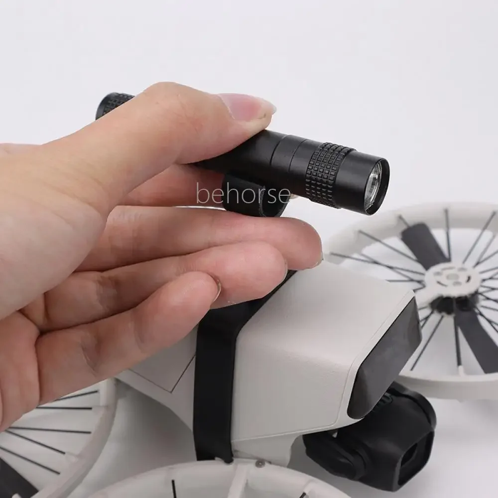 كشاف الطيران الليلي بدون طيار لـ DJI Flip ثلاثية الأبعاد الطباعة مصباح يدوي ليلة تحلق إشارة مؤشر ضوئي تحذير الملحقات الآمنة