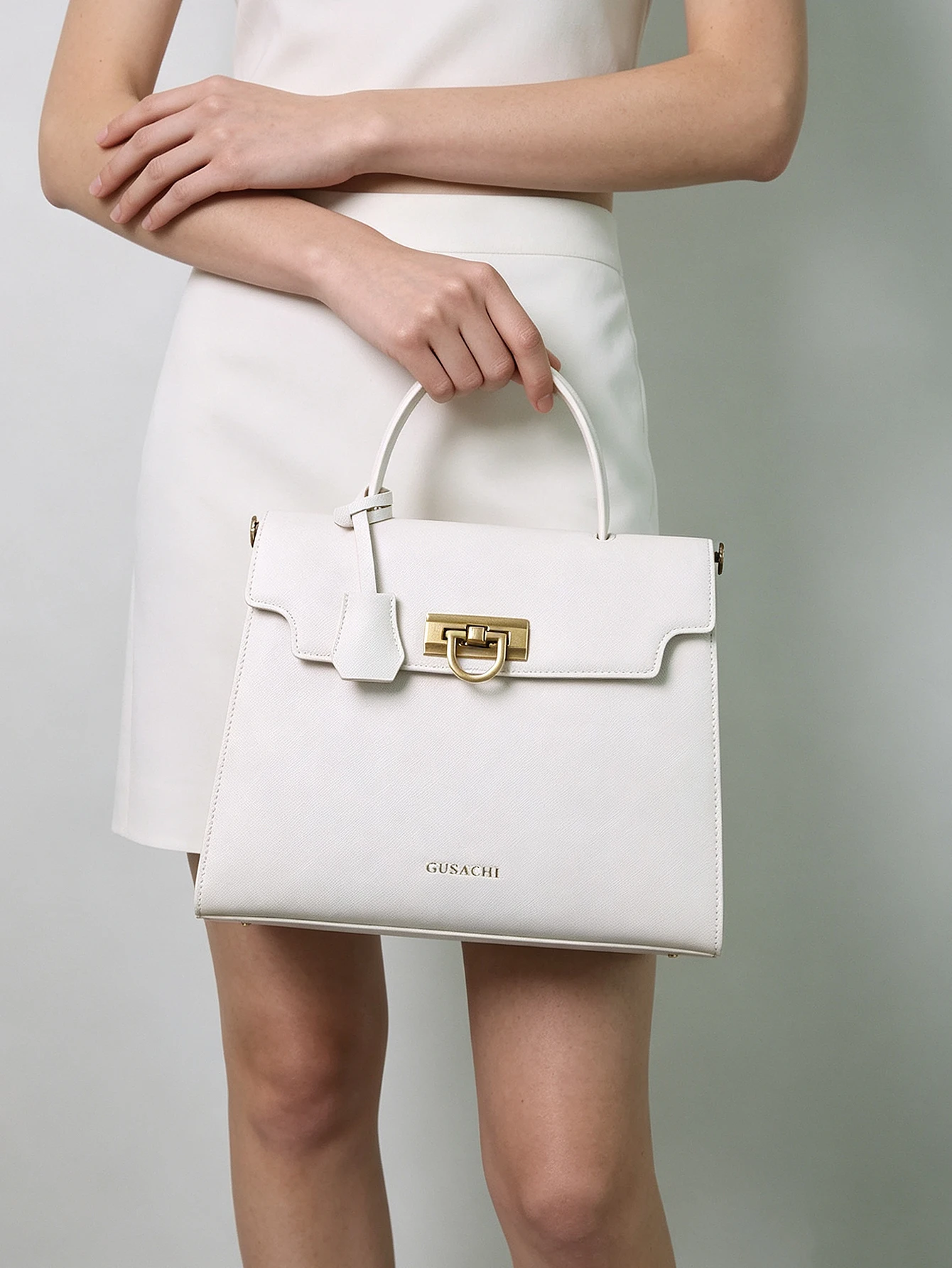 Koreanische Pendler-Tasche, schlicht, hochwertig, elegant, leicht luxuriös, 2026, modisches Nischendesign, neue Damenhandtasche, große Kapazität – Detail 10