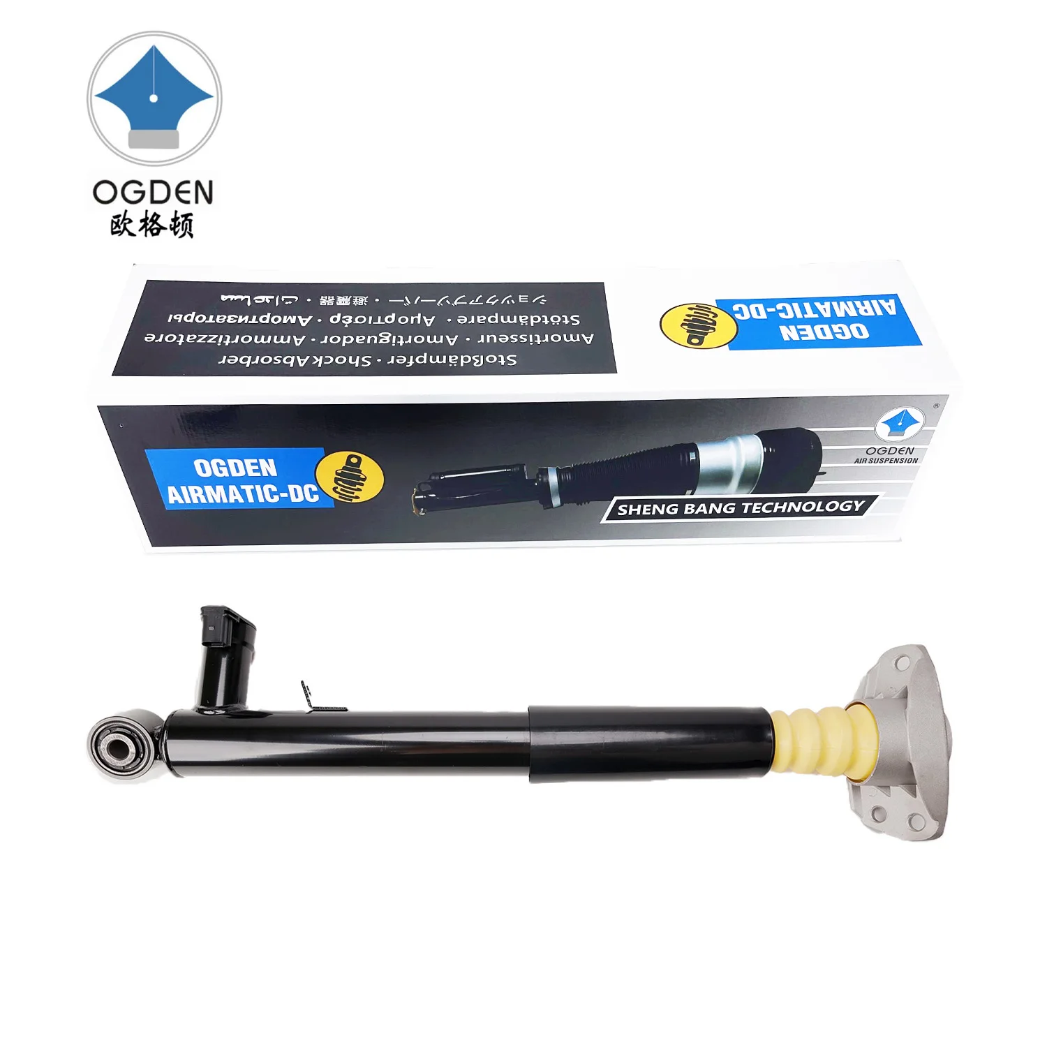 OGDEN 1Pcs Rear electric sensor shock absorber assembly for Volkswagen Golf 6 MK6 Passat B7 CC EOS Tigoan Scirocco 3C0413031D