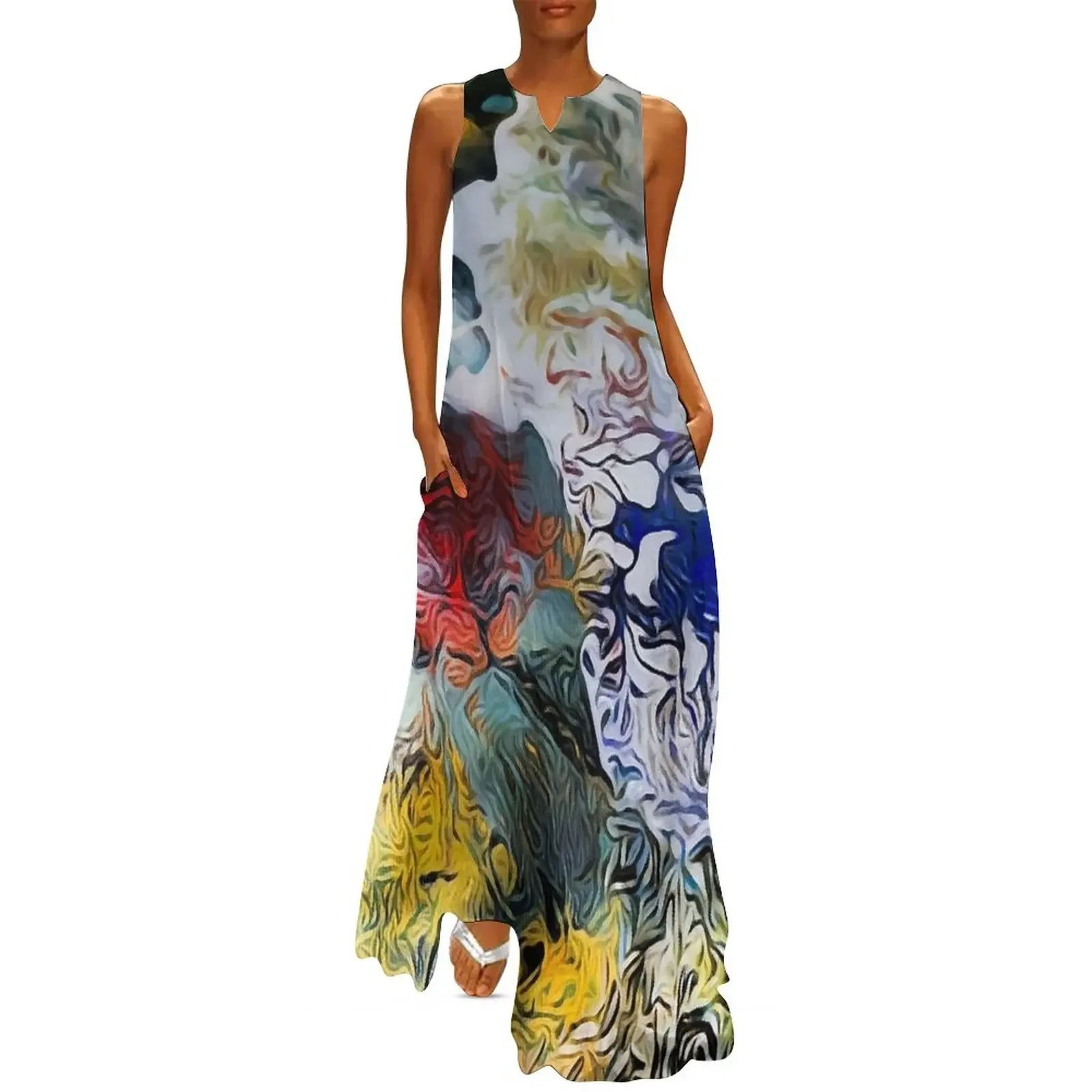 

Hello World. I come to know who I am Long Dress summer dress woman 2025 trendy clothes for women summer dresses Dress