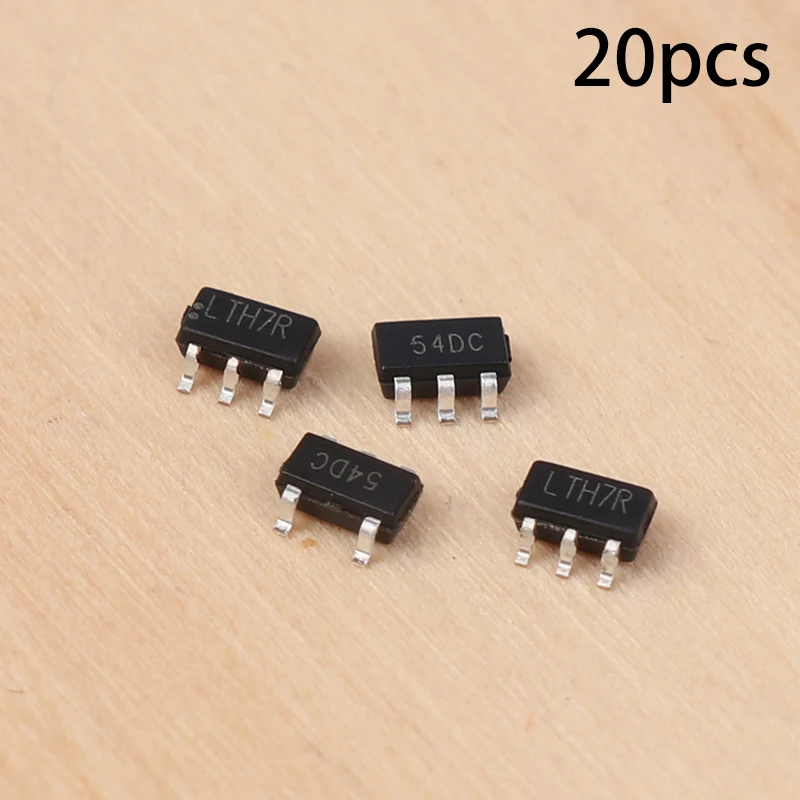 20 Pcs LTC4054ES5-4.2 LTH7 TP4054 SOT-23-5 LTC4054 Charge Management Accessories