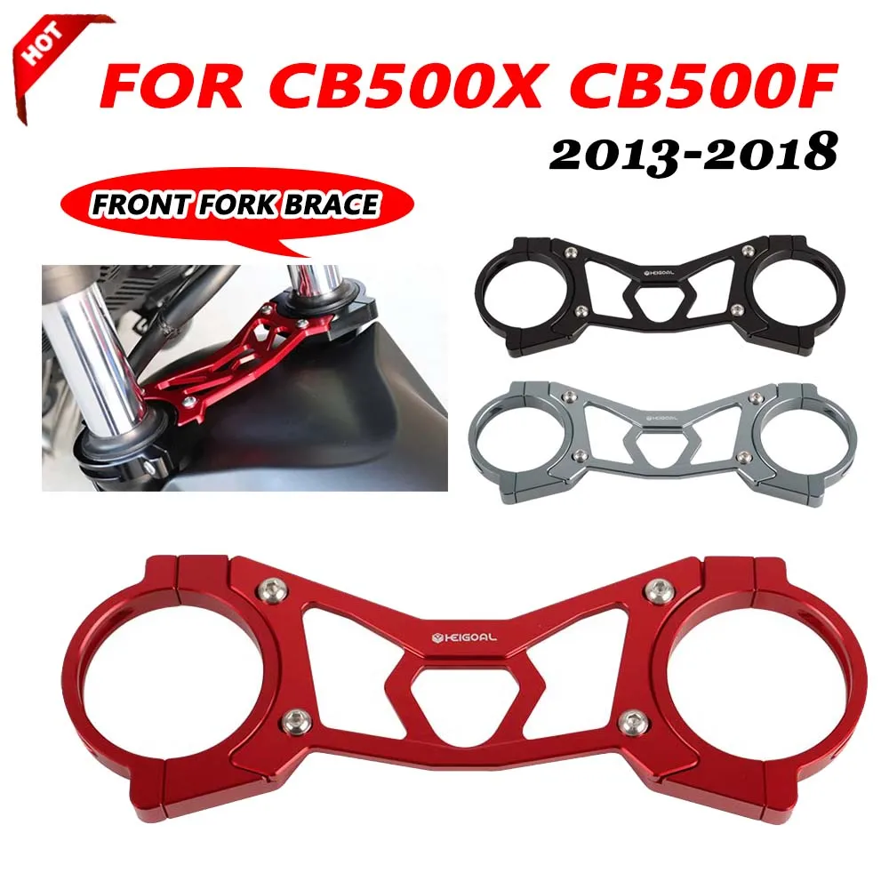 

For HONDA CB500X CB500F CB500 CB 500X 500F 2013 - 2018 Motorcycle Accessories Front Fork Brace Shock Balance Stabilizer Bracket