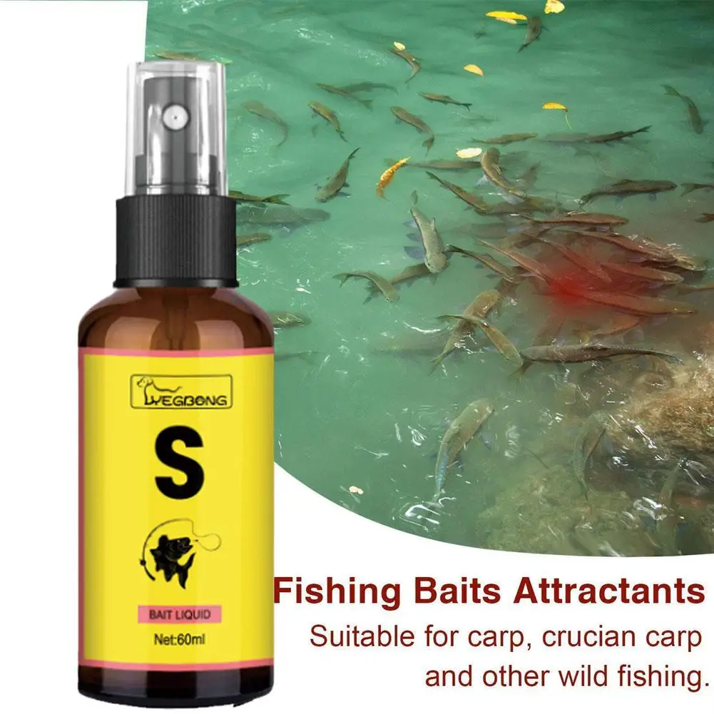 New 60ml Fishing Baits Attractants For Fast Hooking And Neuroinducer In Marine Fishing Effective Attract Fish Y0C9