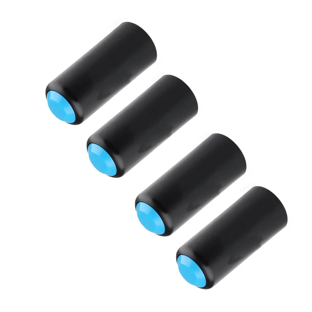 

4pcs Microphones Cover Wireless Mic Screw on Cover Microphone Cover for PGX2/4SLX24/ /PG58/ (Blue)