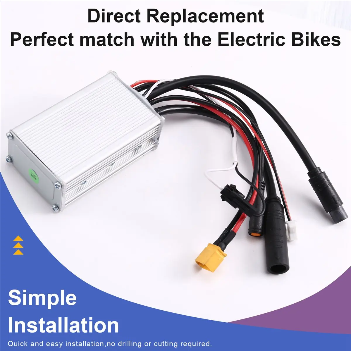 

(AD10) Car Electric Bikes Sine Wave Controller 48V 350W 14A Brushless Motor Controller for Bafang Protocol Instrument