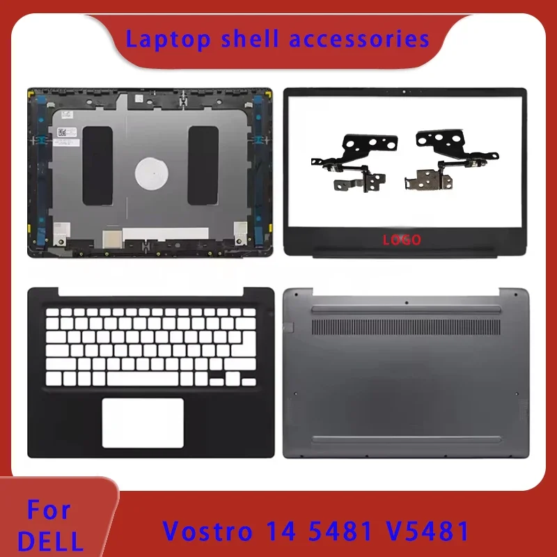 

Подходит для ноутбука Dell Achievement Vostro 5481 V5481, задняя крышка ЖК-экрана, подставка для рук с рамкой экрана, петля нижней крышки