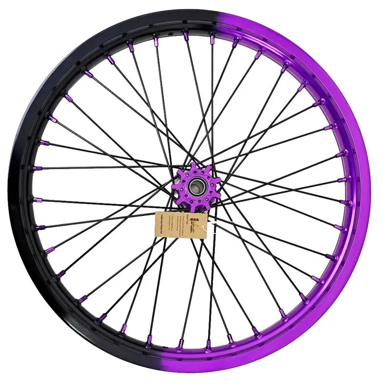 عجلات دراجة ترابية كهربائية Surron شخصية مخصصة 16 18 19 21 بوصة مجموعة عجلات لـ SurRon Light Bee-X Talaria Sting R Mx4