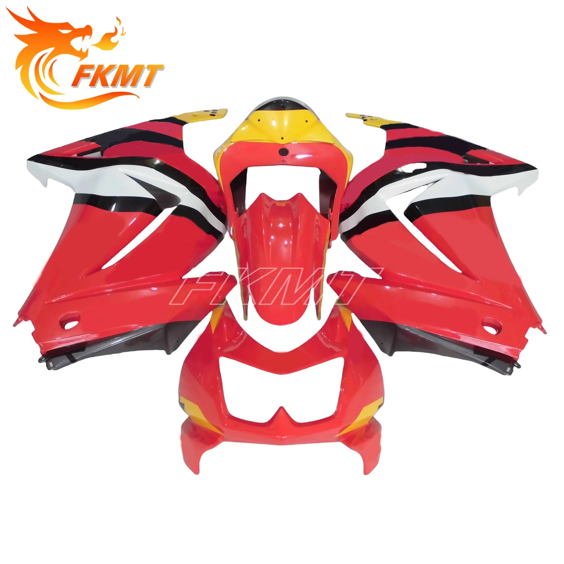 

Motorcycle Kit ABS Plastic Injection Fairing Body Bodykits For Kawasaki Ninja250 Ninja 250 EX250R EX-250R 2008-2010 2011 2012 A