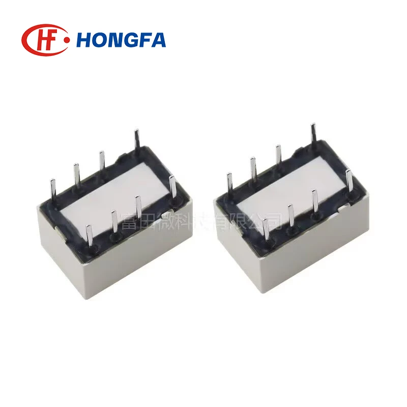 5Pcs HONGFA HFD4/5-L Relay 5VDC 8PIN 2A Single Coil Magnetic Retention Signal Relay for Electronics Market