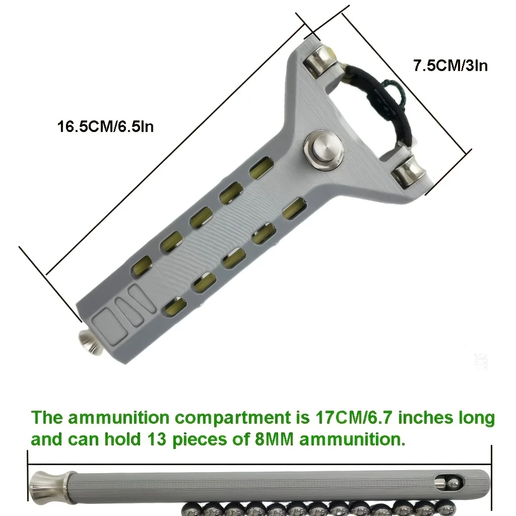 Automatic Loading Design, Handheld Practice Use，Gear Bag Friendly Practice Tool for Outdoor Recreation