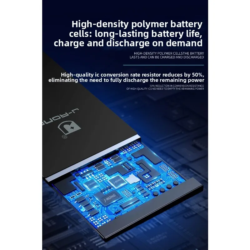 Applicabile alla batteria del telefono cellulare IPhone Batteria sostitutiva ad alta capacità serie IPhone11/12/13/14/15 con strumenti