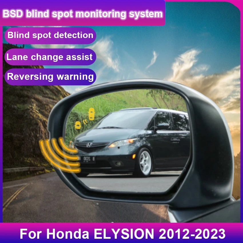 For Honda ELYSION 2012 2013 2014 2015~2025,Car Blind Spot Detection System BSD BSA BSM Car Sensors Drive Rear Mirror Monitoring