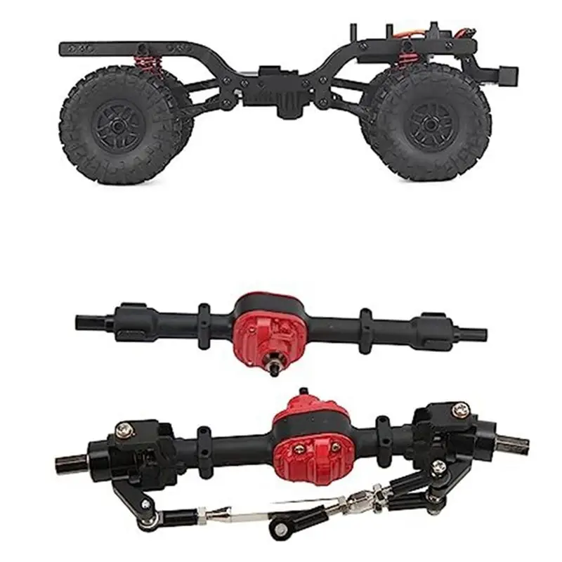 ABXY For Mangniu Mn78 D90 D91 D96 MN98 MN99S Remote Control Car Spare Parts Front and Rear Axle Assembly