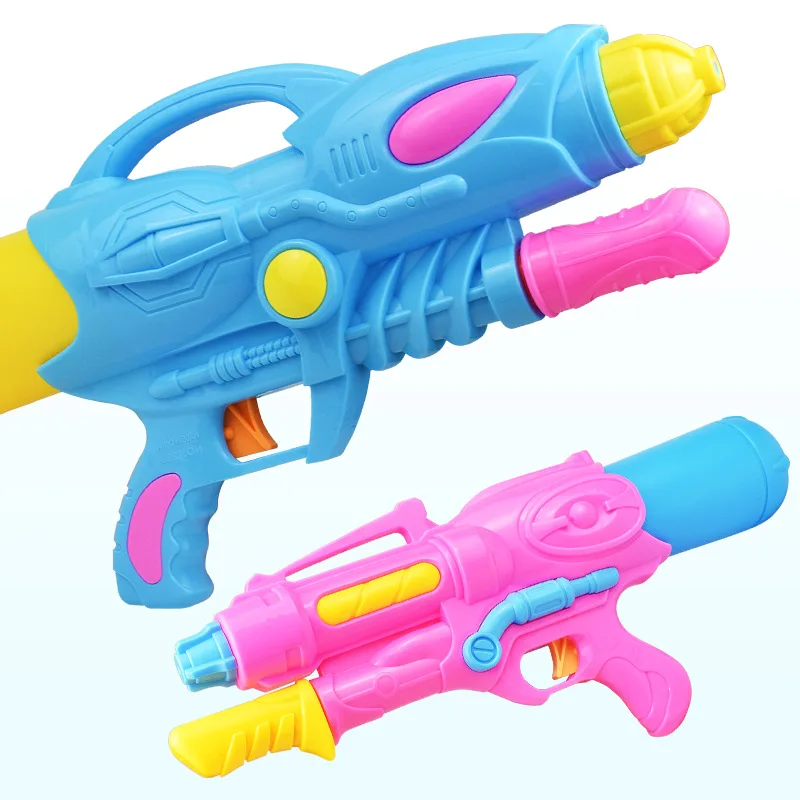 Water Guns Summer Pumping Water Gun 46CM Long Pull-out Large Water Gun Songkran Festival Children's Beach Toys