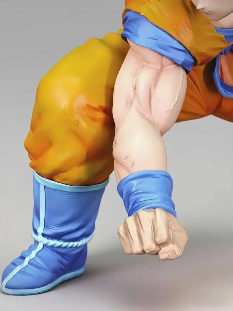 Dragon Ball Animation Wukong Gk Статуя ручной работы Настольный орнамент Коллекционная фигурка Модная модель игрушки Праздничный подарок