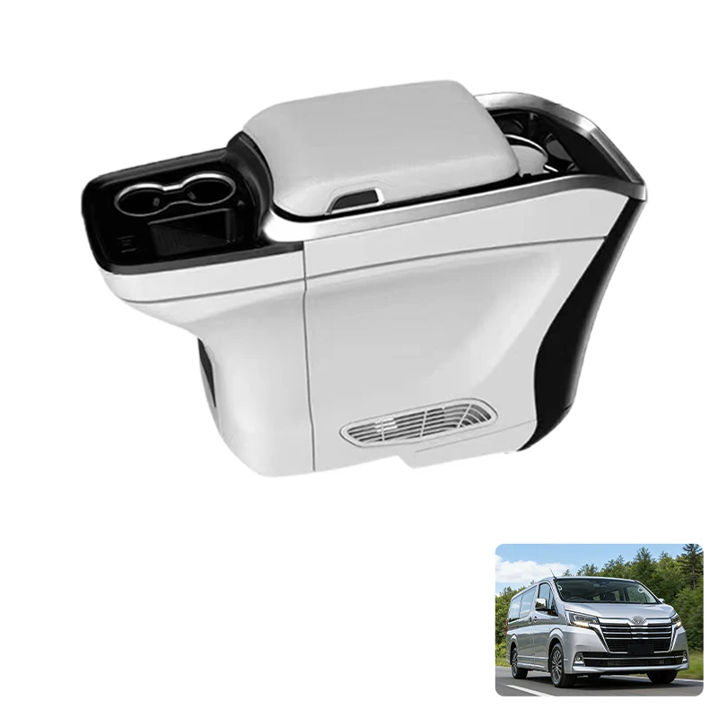 

For Business Van MPV RV Modification Upgrade Central Independent Armrest Box with Refrigerator Luxury Upgrade Accessories