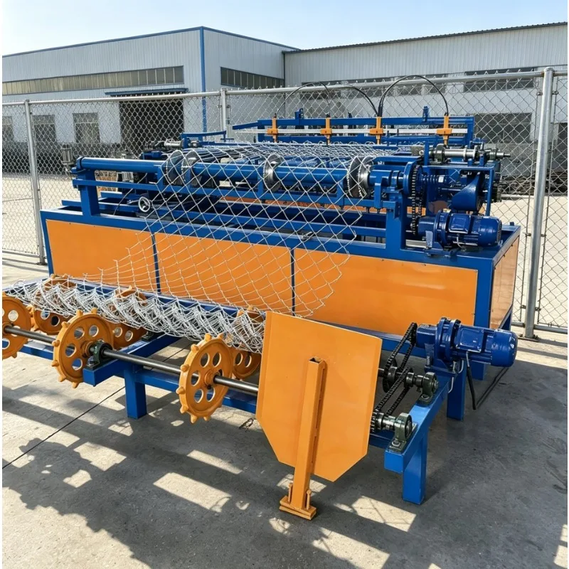 Fully Automatic Gabion Mesh Weaving Machine CNC Control High Speed 10000㎡/Day Stone Cage Net Production Line Factory Price