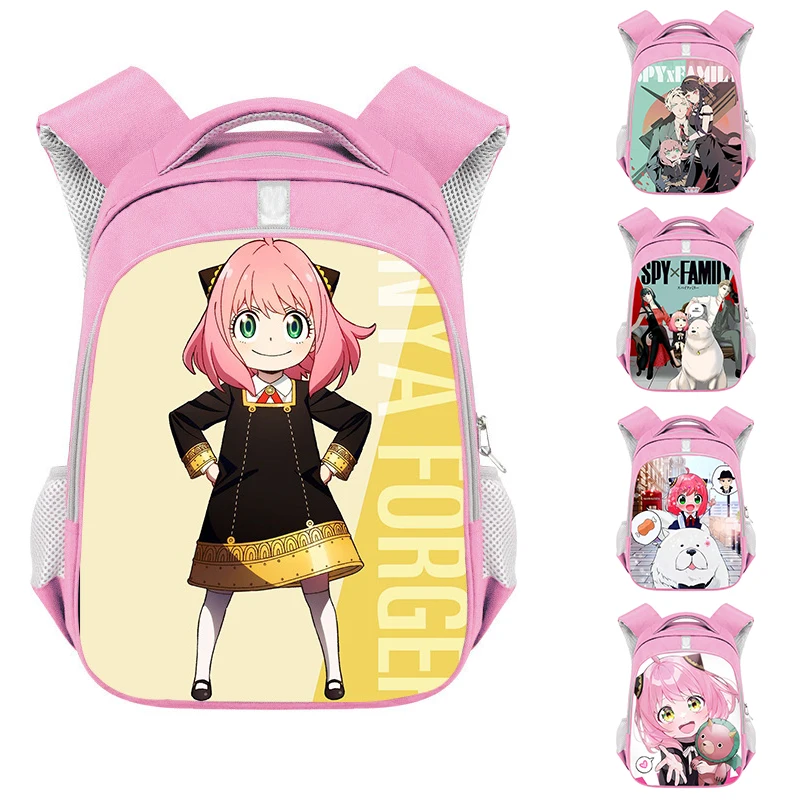 SPY × FAMILY Cosplay Kids Backpacks Anime Figure Anya Forger Twilight Yor Forger Children Fashion School Bags Student Book Bags