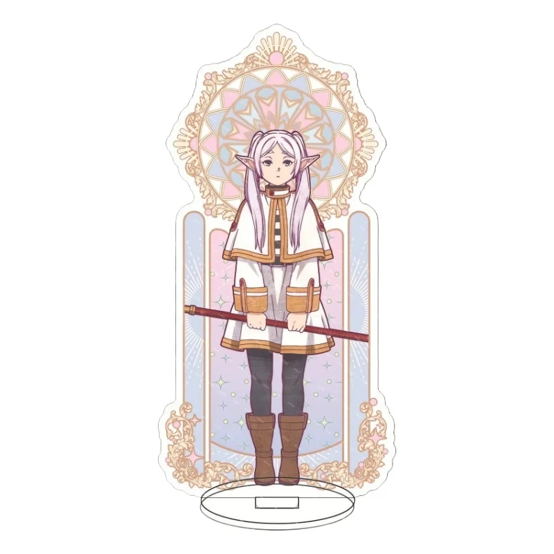 

Anime Frieren Action Fingure Heiter Acrylic Stand Model Stark Fern Toys Figurine Desk Room Birthday Decor Kids Gift Fans Collect