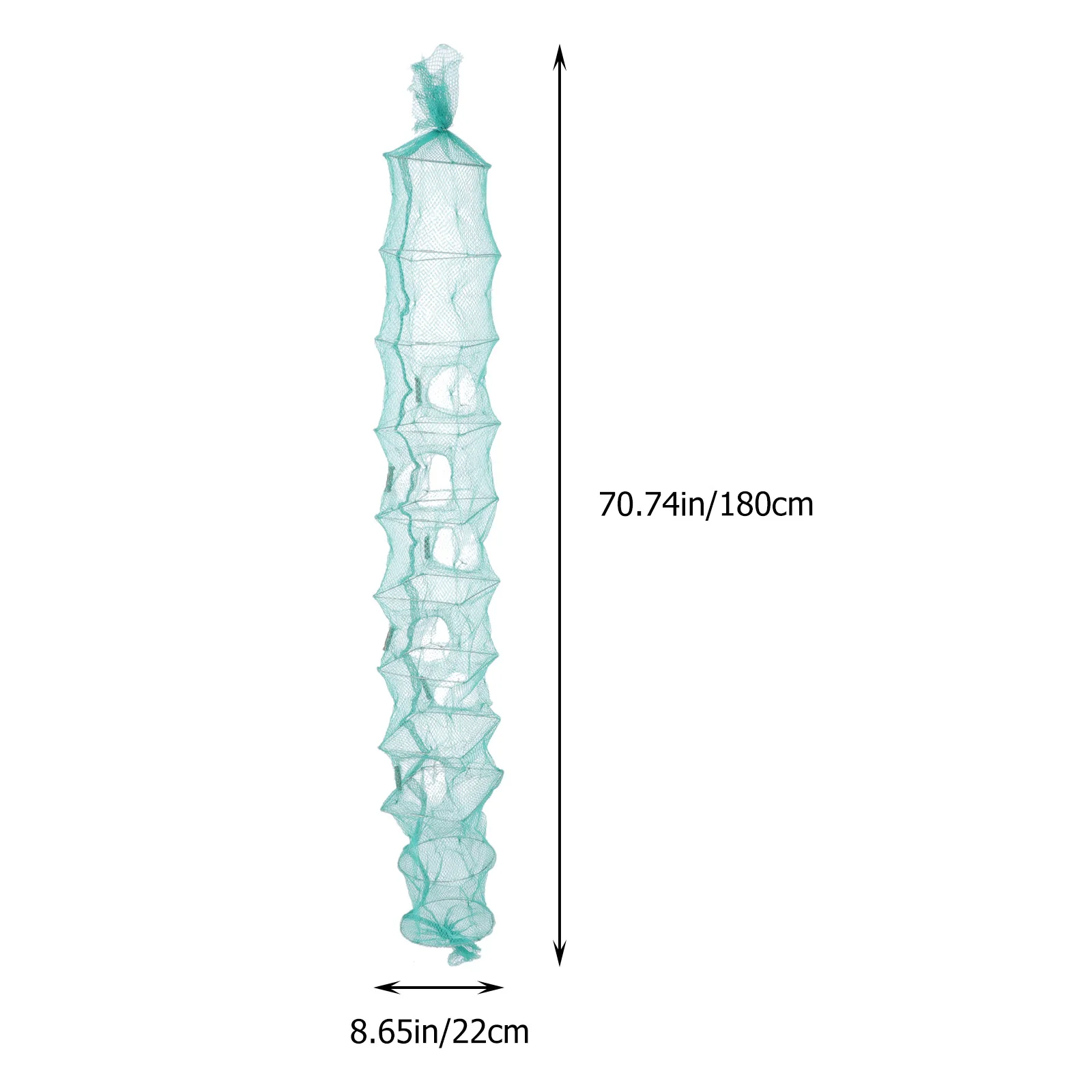 2 قطعة فخ السلطعون الروبيان شبكة قابلة للطي صافي ل جراد البحر جراد البحر الطعم الماسك المحمولة قفص السمك الصيد فخ شباك لوازم الصيد #3