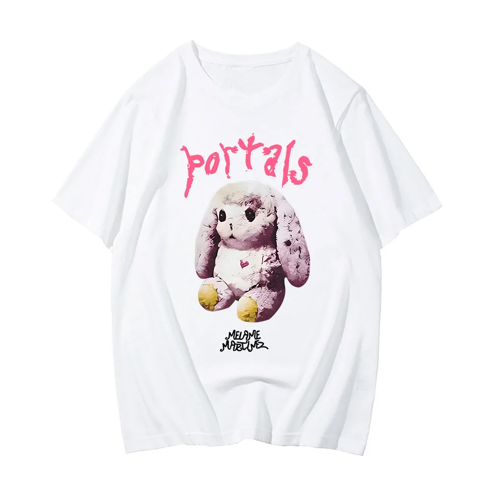 Portals Melanie Martinez T-shirt THE TRILOGY TOUR 2024 Graphic Tee-shirt High Quality Soft Men Streetwear Unisex Summer Clothing