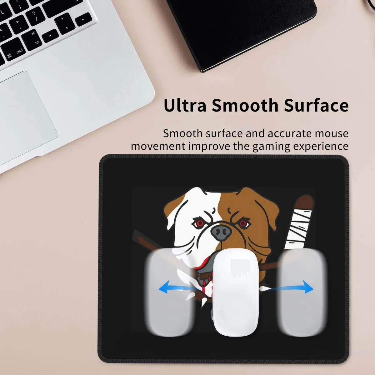Multi-size Mouse Pad Shoresy Sudbury Bulldogs Logo Gamer PC Laptop Mats Keyboard Carpet Computer Gaming  Accessories Desk Mat