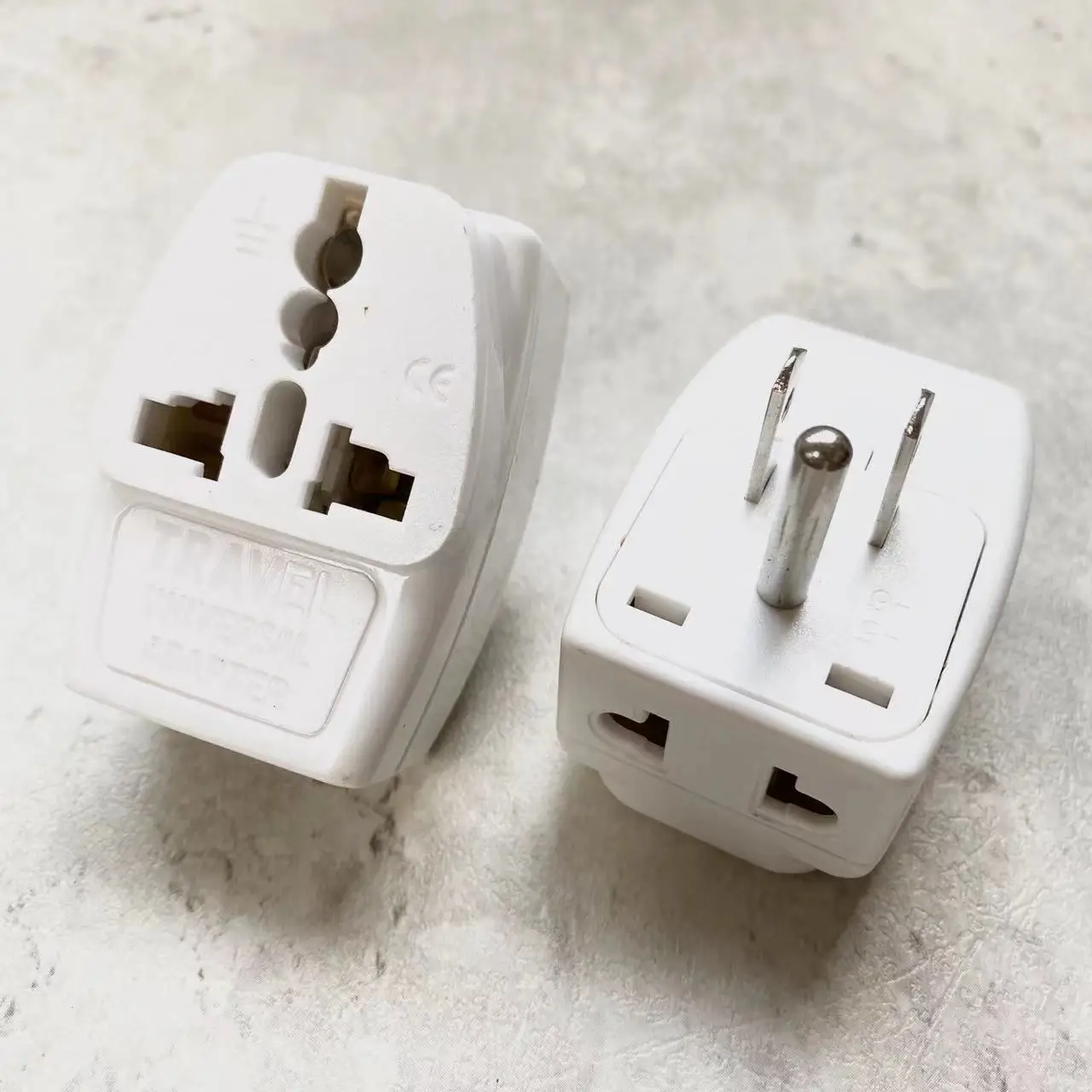 อินเดีย EU AU UK รัสเซีย To USA ญี่ปุ่นแคนาดาฟิลิปปินส์ประเทศไทยไต้หวันสายดิน US Adaptor Traveling Outlet 3ใน1ปลั๊ก