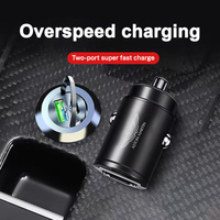 200W USB Car Charger Fast Charging Mini Pull Ring Car Phone Charger For AstonMartin DBX DB11 Vantage S Roadster DB12 Accessories