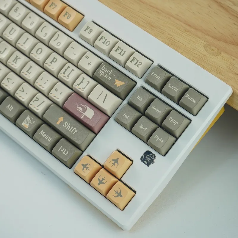 Imagem -04 - Postman Tema Keycap Conjunto para Teclado Mecânico Pbt Custom Estilo Retro Xda Profile Game Acessórios