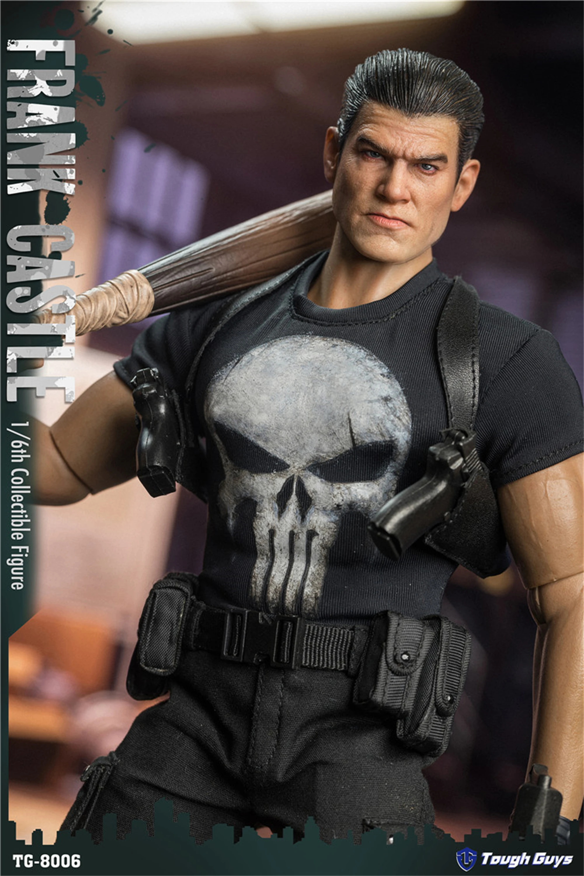 Tough Guys 1/6 TG-8006 Frank Castle 12inches Comics Action Figure Full Set Collection Model Toys