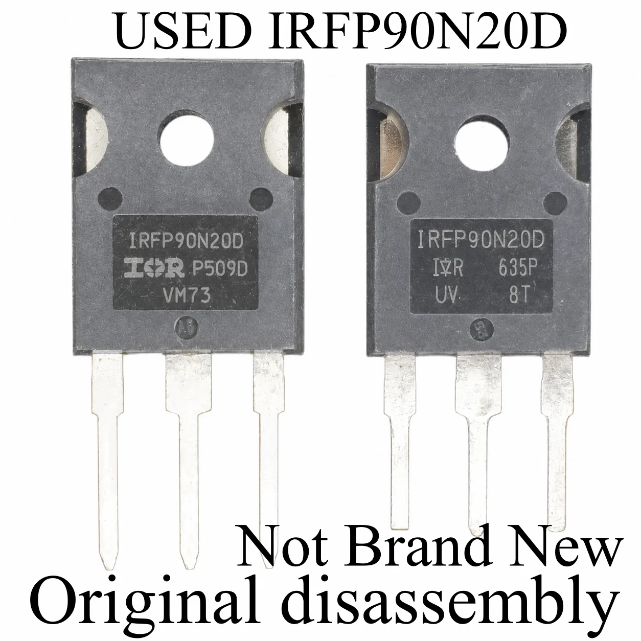 1 peça 100% Original, desmontada, usada IRFP90N20DPBF IRFP90N20D IRFP90N20 FP90N20D TO247 200V 94A TO-247 Em Estoque