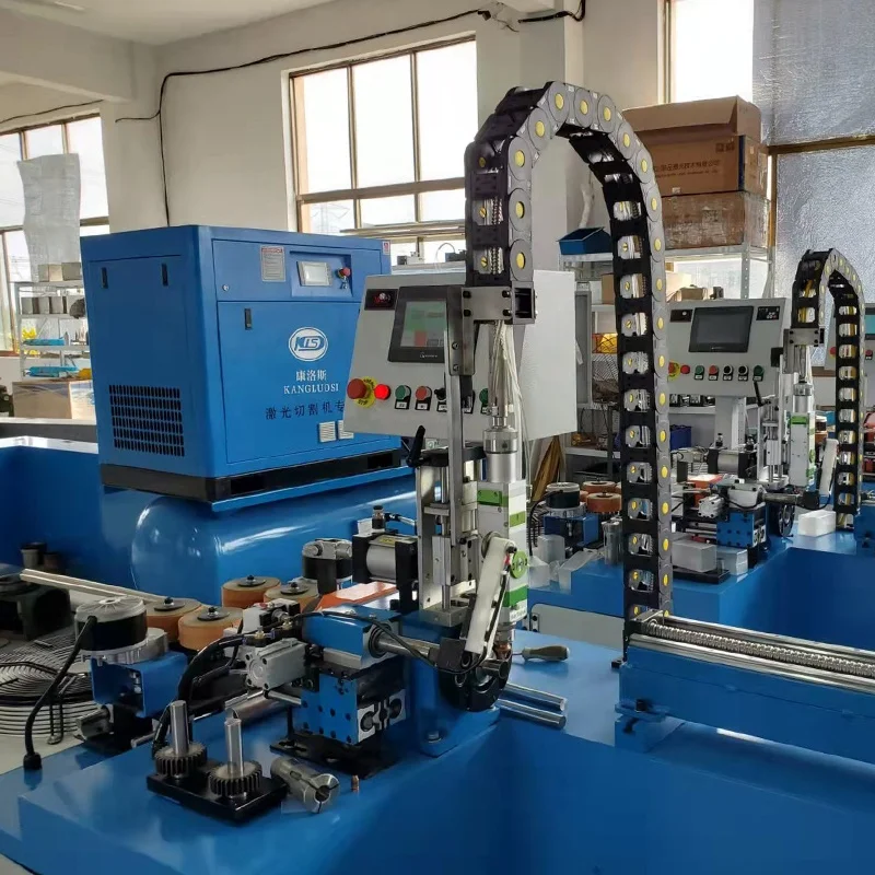 KS70CNC 자동 섬유 자동 금속 스테인리스 스틸 튜브 절단기