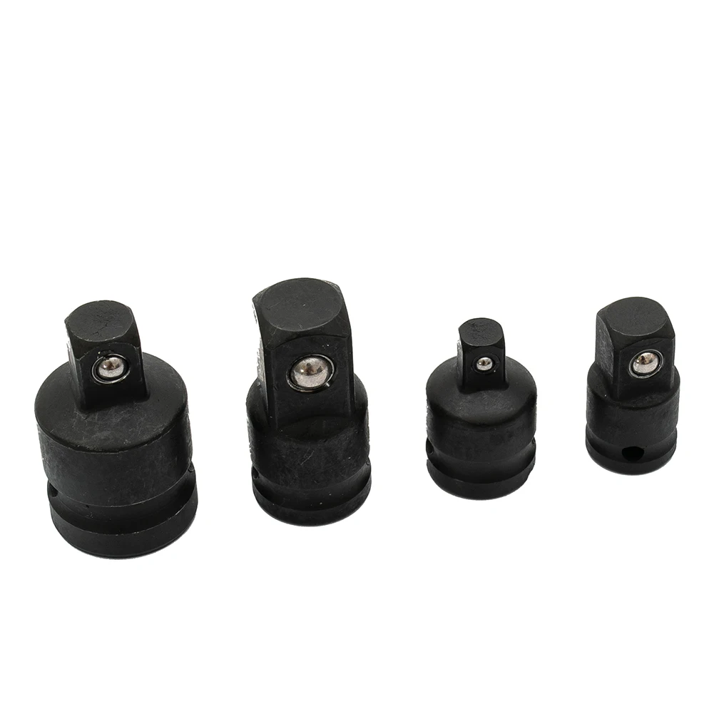 4pcs Socket Convertor Adaptor Reducer Set 1/2 To 3/8 3/8 To 1/4 3/4 To 1/2 Im/pact Drive Socket Adaptor Repair Tools