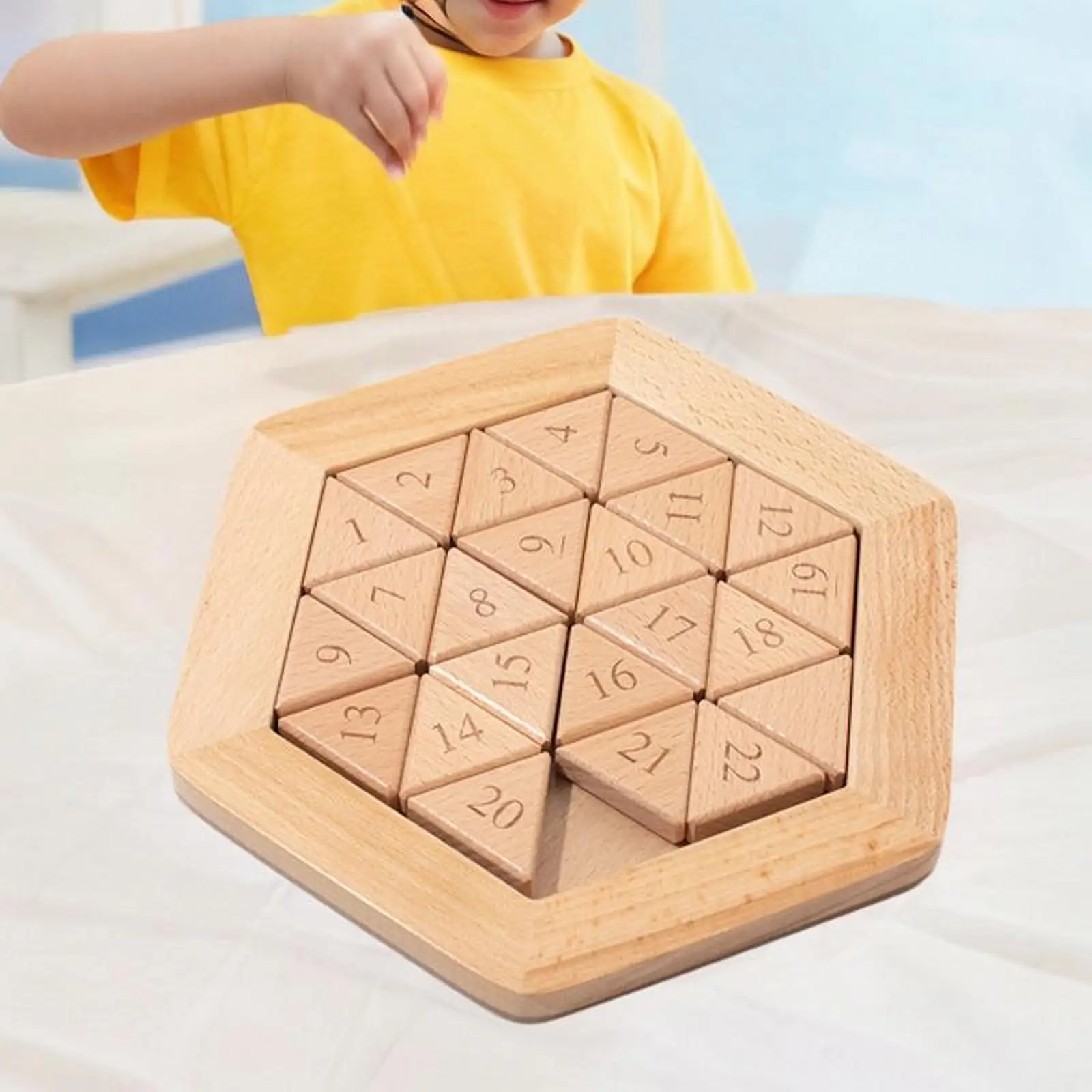 Number Slide Puzzle Educational Toys Math Toys Travel Brain Teaser Intelligence for Kids Party Toys Birthday Gifts Children