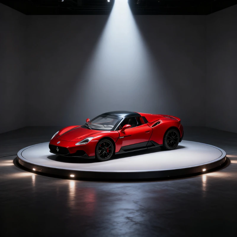 1:32 MC20 supercar alliage voiture modèle moulé sous pression Auto Show voiture Miniature jouet pour enfants modèle son lumière retirer modèle cadeau