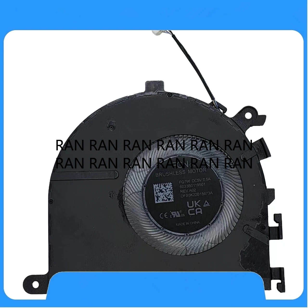 

Новый совместимый вентилятор охлаждения процессора для HP Envy 14-EP EP0033CI Grade-A TPN-I142 6033B0119801 B6005ASHNF2200TN DFS5K22B15673A FQ7W