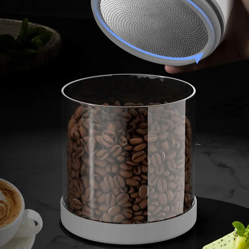 600ml 950ml Electric Vacuum Food Storage Box Automatic Vacuum Coffee Canister Cereal Dried Airtight Container Jar Keep Fresh - view 2