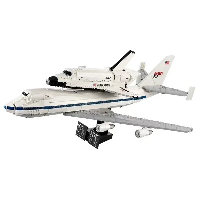 

2025 NEW ICONS Shuttle Carrier Aircraft Model Compatible Legoing 10360 Building Kit Blocks Space Plane Bricks Toy for Children