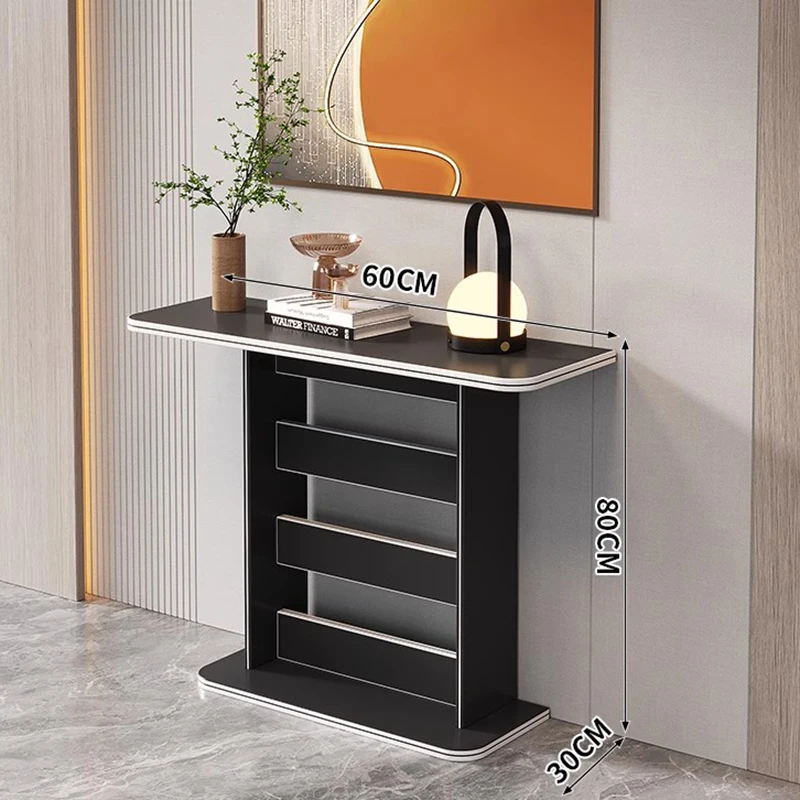 Luxury Creative Console Table Creative Design Minimalist Table Unique Storage Mesa Recibidor De Entrada Living Room Furniture